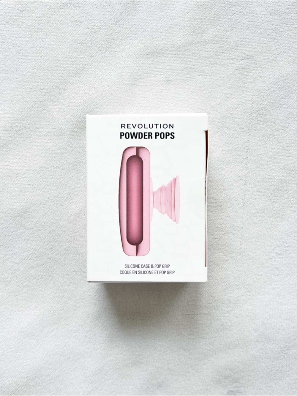 Revolution Silicone Case & Pop Grip - White Packaging